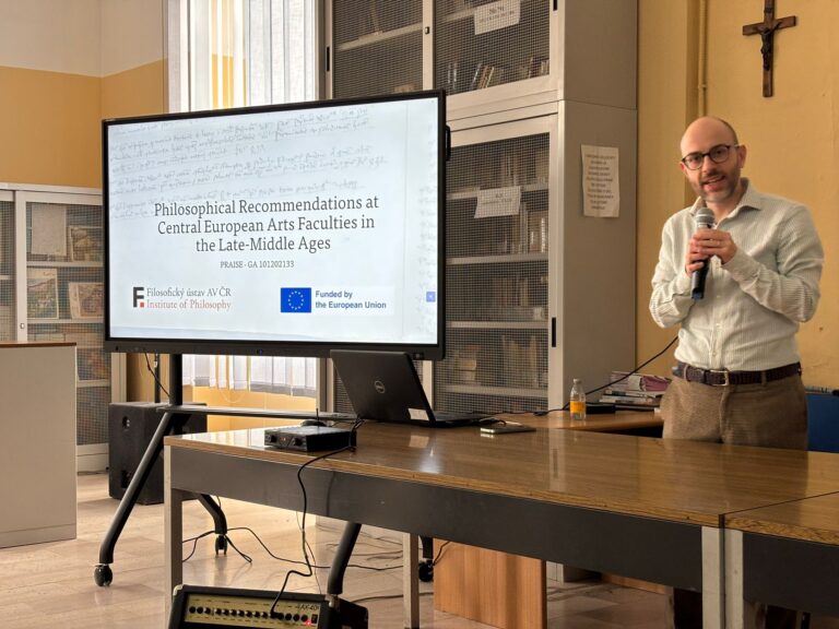 Presentation at Liceo Classico “V. Lanza”